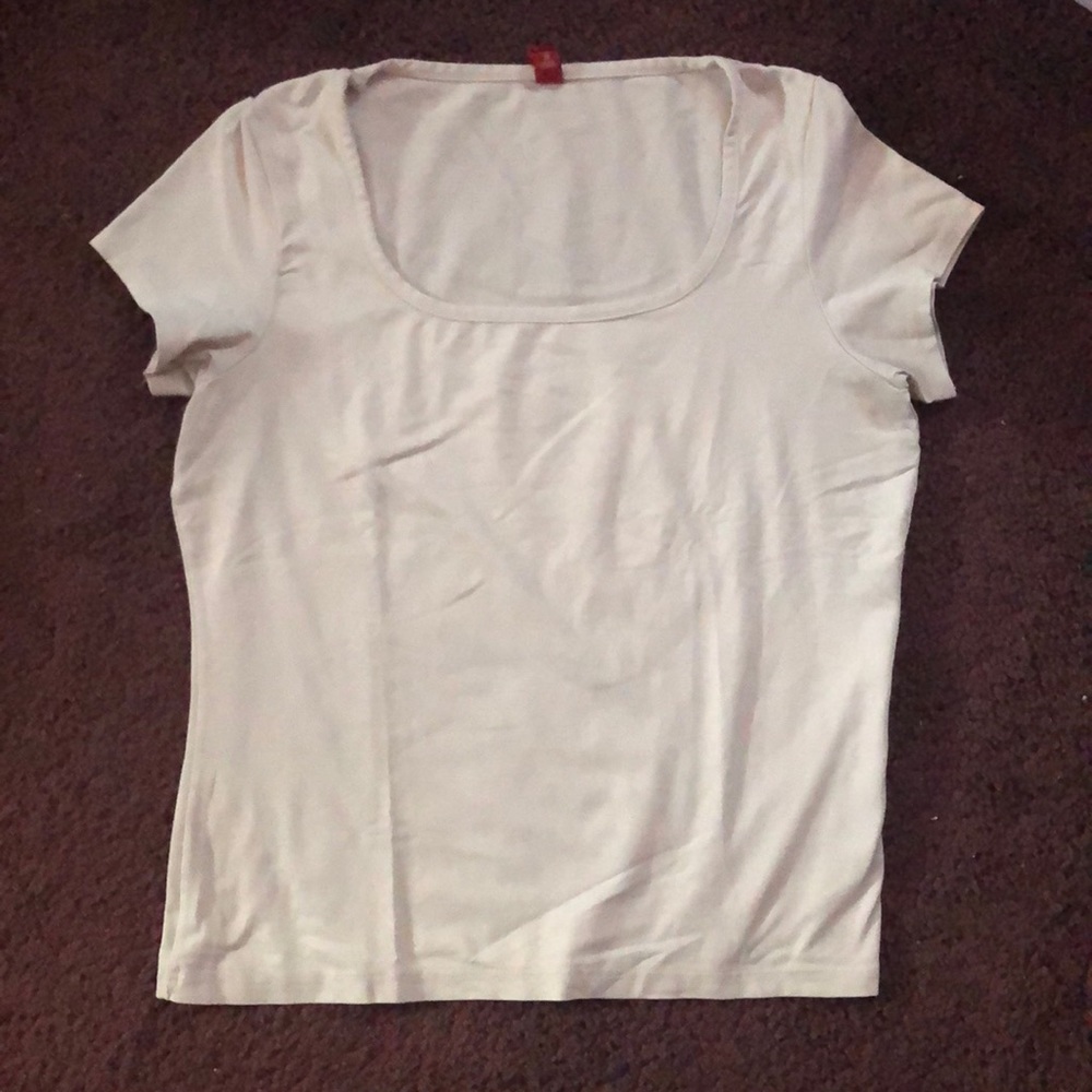 Plain white shirt